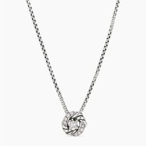David Yurman - Petite Infinity Pendant Necklace
Sterling Silver with Diamonds